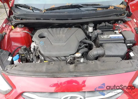 2017 Hyundai Accent Value Edition z USA, uszkodzony, nr VIN KMHCT4AE2HU378584